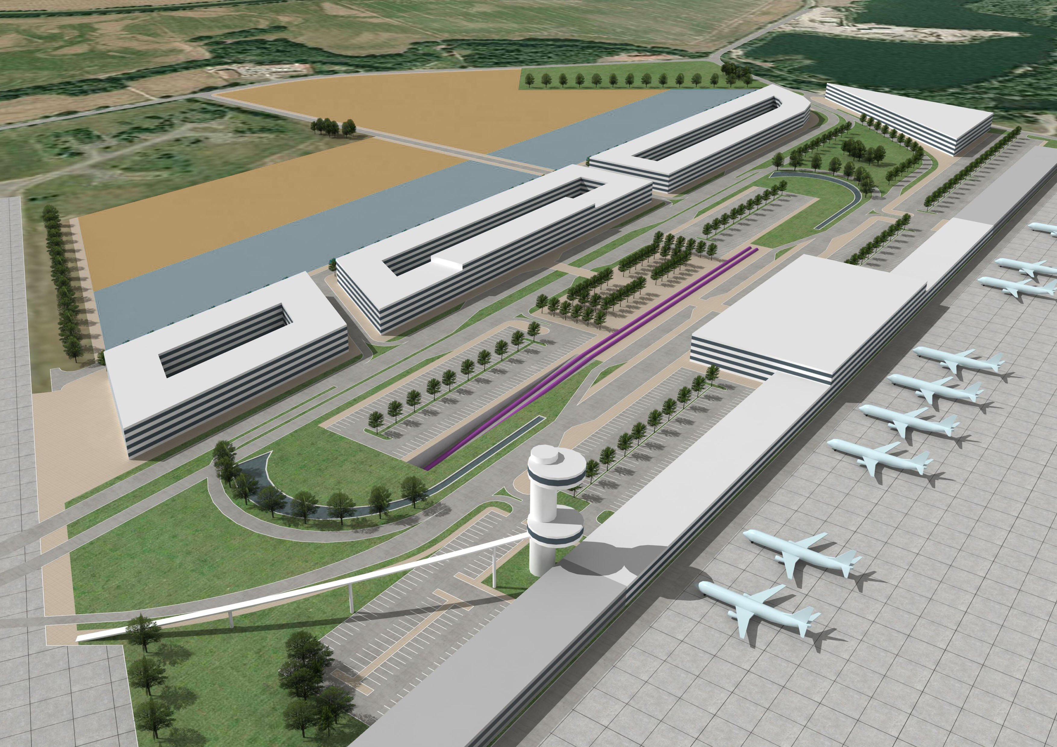 05_foto-misto-slova-autora_vizualizace_ortofoto-predletistni-prostor-a-odbavovaci-hala_-letiste-v-Hra